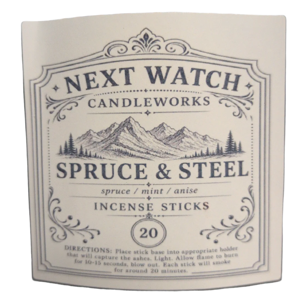Perimeter Smoke - Spruce & Steel Incense sticks