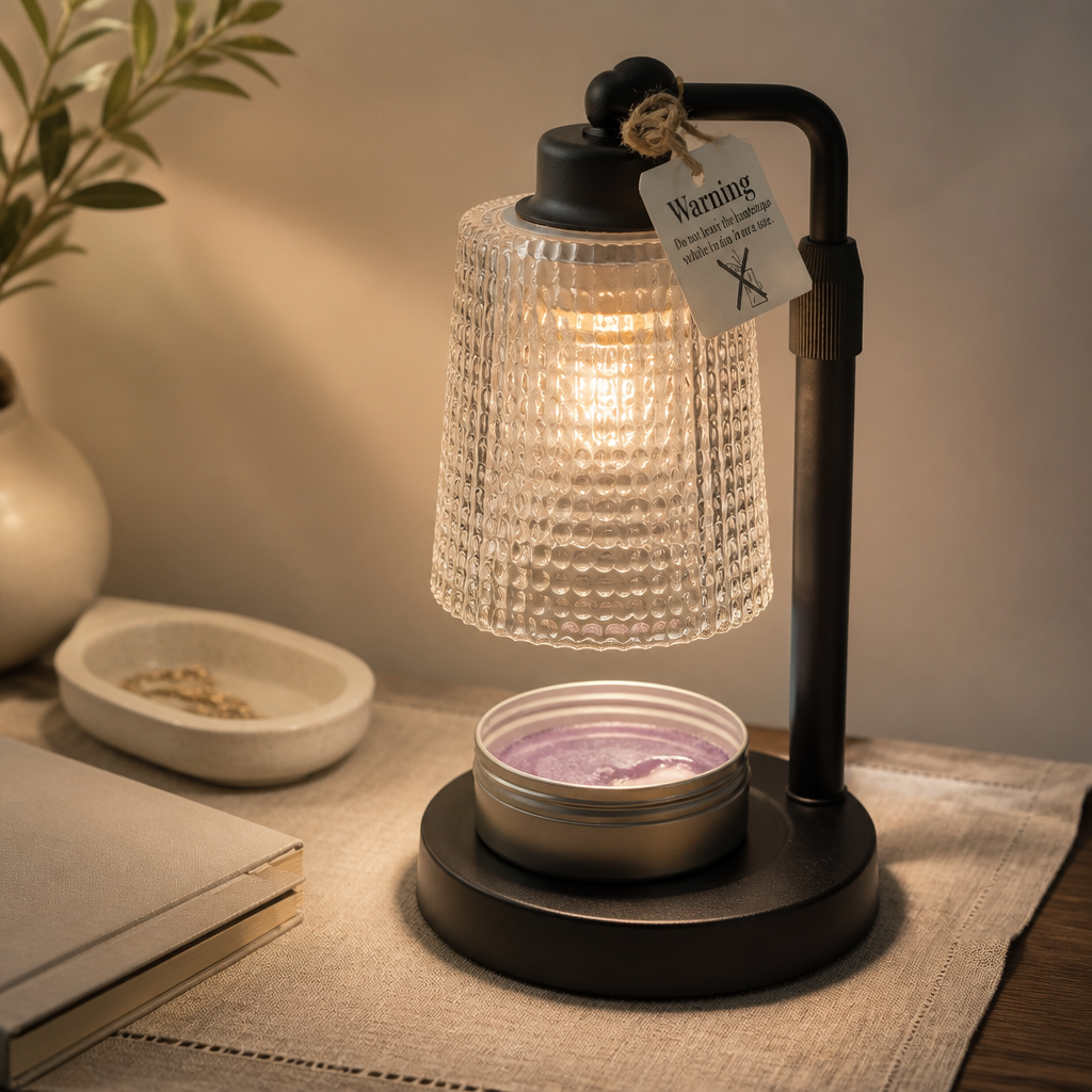 Candle warmer lamp - For container candles and wax melts
