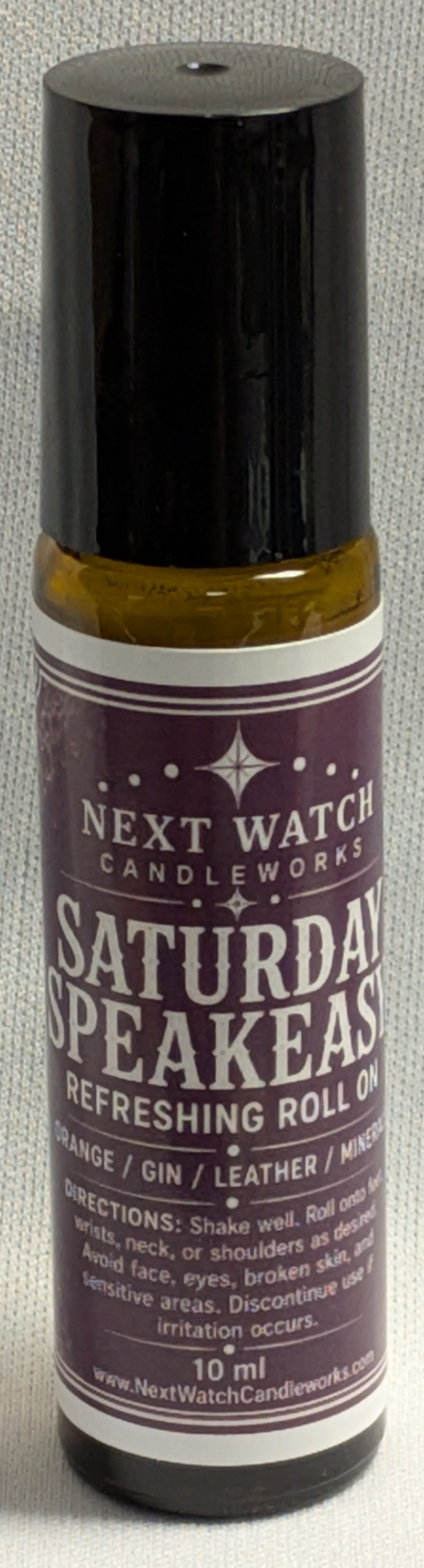 Saturday Speakeasy refreshing roll on
